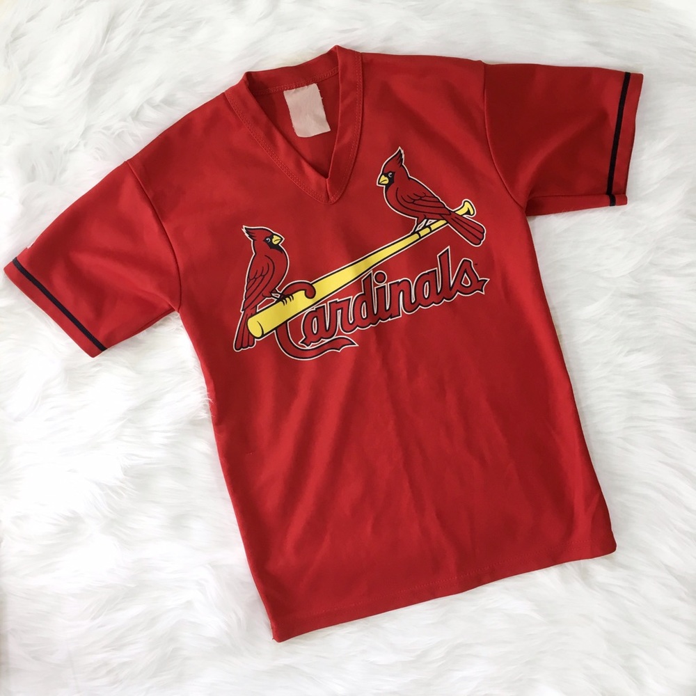 Red St. Louis Cardinal Majestic Jersey